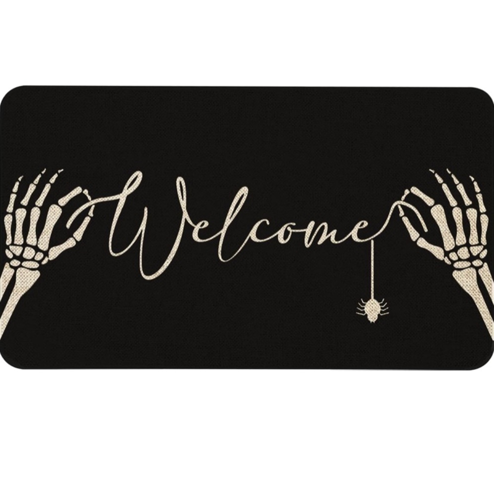 Skeleton Welcome Mat